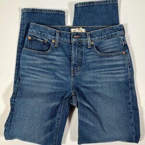 Madewell-The '90s Straight Mid-Rise Jean - osada wash - Size 26